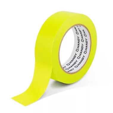 HANDY 11062 Maszkolószalag - vízbázisú - 50 m x 24 mm - sárgászöld - autóipari, hőálló