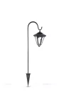 GARDEN OF EDEN 11236B LED-es szolár lámpa - kandeláber - 80 cm - fekete - hidegfehér GARDEN OF EDEN 11236B LED-es szolár lámpa - kandeláber - 80 cm - fekete - hidegfehér