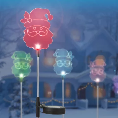 GARDEN OF EDEN 11393D LED-es szolár lámpa - Mikulás