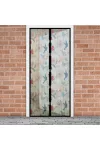 GARDEN OF EDEN 11398J Szúnyogháló függöny ajtóra - mágneses - 100 x 210 cm - madár mintás