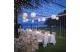 GARDEN OF EDEN 11399F-WH Szolár lampion - fehér - hidegfehér LED - 21 cm GARDEN OF EDEN 11399F-WH Szolár lampion - fehér - hidegfehér LED - 21 cm