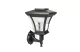 GARDEN OF EDEN 11404A LED-es szolár lámpa - fali - 21 x 21 cm - 8 LED - fekete - melegfehér GARDEN OF EDEN 11404A LED-es szolár lámpa - fali - 21 x 21 cm - 8 LED - fekete - melegfehér