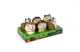 GARDEN OF EDEN 11429B Szolár állatfigurák - 3 féle - 2 melegfehér LED - 10 cm - 2