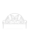 GARDEN OF EDEN 11464WH Virágágyás szegély / kerítés - 48 x 31 cm - fehér