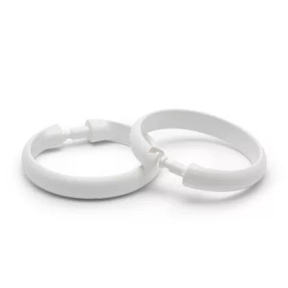GLOBIZ 11520 Zuhanyfüggöny-karika - műanyag - 10 db / csomag GLOBIZ 11520 Zuhanyfüggöny-karika - műanyag - 10 db / csomag