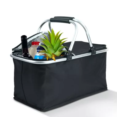 FAMILY 11549A Thermo összecsukható bevásárlókosár - 49 x 28 x 25 cm - 21 L - fekete FAMILY 11549A Thermo összecsukható bevásárlókosár - 49 x 28 x 25 cm - 21 L - fekete