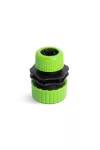 GARDEN OF EDEN 11667 Tömlőcsatlakozó adapter - 1/2" - 3/4" - műanyag - zöld/fekete