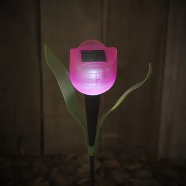 GARDEN OF EDEN 11703 LED-es szolár tulipánlámpa