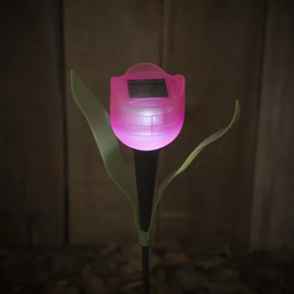 GARDEN OF EDEN 11703 LED-es szolár tulipánlámpa