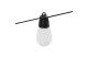 GARDEN OF EDEN 11746 Smart szolár fényfüzér - 15 db RGBIC LED - 6,5 m - bluetooth