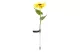 GARDEN OF EDEN 11762 Leszúrható szolár napraforgó - 75 cm - 8 melegfehér LED