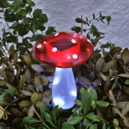 GARDEN OF EDEN 11775 Leszúrható szolár gomba - 23,5 cm - 10 hidegfehér LED GARDEN OF EDEN 11775 Leszúrható szolár gomba - 23,5 cm - 10 hidegfehér LED