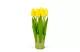 GLOBIZ 11897B Műnövény dekoráció - tulipán - sárga - 26 x 6,5 cm GLOBIZ 11897B Műnövény dekoráció - tulipán - sárga - 26 x 6,5 cm