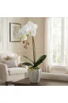 GLOBIZ 11916 Műnövény dekoráció - orchidea - 3 féle - 45 cm