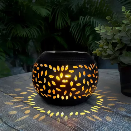 GARDEN OF EDEN 13010 Szolár dekor lámpa - lángeffekttel - 12 sárga LED - 15 x 15 x 11 cm GARDEN OF EDEN 13010 Szolár dekor lámpa - lángeffekttel - 12 sárga LED - 15 x 15 x 11 cm