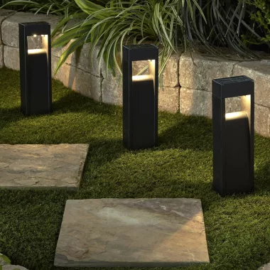 GARDEN OF EDEN 13012 Leszúrható szolár lámpa - 2 melegfehér LED - 33 x 8 x 5 cm