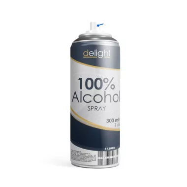 DELIGHT 17289B 100% Alkohol spray - 300 ml DELIGHT 17289B 100% Alkohol spray - 300 ml