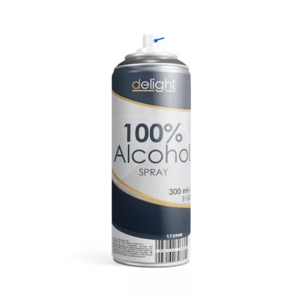DELIGHT 17289B 100% Alkohol spray - 300 ml DELIGHT 17289B 100% Alkohol spray - 300 ml