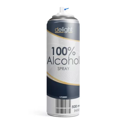 DELIGHT 17289C 100% Alkohol spray - 500 ml