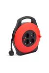 DELIGHT 20239 Kábeldob műanyag tartóval - 3 x 1,5 mm² - 2 x USB - 10 m DELIGHT 20239 Kábeldob műanyag tartóval - 3 x 1,5 mm² - 2 x USB - 10 m