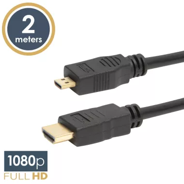 DELIGHT 20317 Micro HDMI kábel • 2 m DELIGHT 20317 Micro HDMI kábel • 2 m