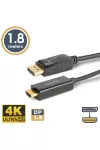 DELIGHT 20334 DisplayPort - HDMI kábel - 1.4 - 4K - 1,8 m DELIGHT 20334 DisplayPort - HDMI kábel - 1.4 - 4K - 1,8 m
