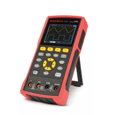 MAXWELL-DIGITAL 25360 Kézi oszcilloszkóp - akkumulátoros - 3.5" színes LCD - AC/DC, 400V, MAXWELL-DIGITAL 25360 Kézi oszcilloszkóp - akkumulátoros - 3.5" színes LCD - AC/DC, 400V,