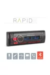 MNC 39750 Fejegység "Rapid" - 1 DIN - 4 x 50 W - BT - MP3 - AUX - SD - USB