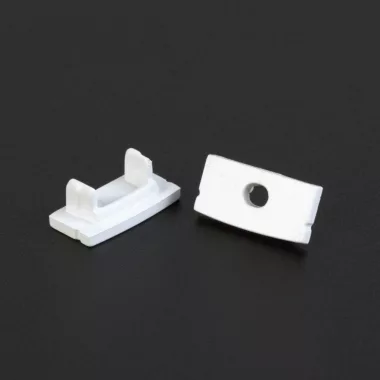 PHENOM 41010E-WH LED aluminium profil végzáró (41010hez) - 2 db - fehér