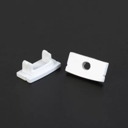PHENOM 41010E-WH LED aluminium profil végzáró (41010hez) - 2 db - fehér
