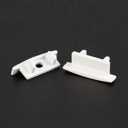   PHENOM 41011E-WH LED aluminium profil végzáró (41011hez) - 2 db - fehér