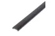PHENOM 41011M1-BK LED aluminium profil takaró búra - fekete - 1000 mm (41011A1-hez)
