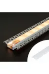 PHENOM 41025M1 LED aluminium profil takaró búra - opál - 1000 mm (41025A1-hez)