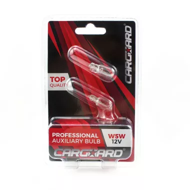 CARGUARD 50800 Autós izzó - BAA101 W5W-12V-5W - 2 db / bliszter CARGUARD 50800 Autós izzó - BAA101 W5W-12V-5W - 2 db / bliszter