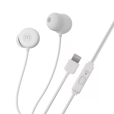 MAXELL 52050 Maxell vezetékes fülhallgató - fehér - USB-C (INBAX) MAXELL 52050 Maxell vezetékes fülhallgató - fehér - USB-C (INBAX)