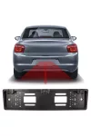 CARGUARD 55069D Rendszámtábla keretbe épített tolatókamera + szenzorok - 12V