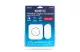 DELIGHT 55331WH Digitális elem- és vezeték nélküli csengő - Kinetic - fehér - kék LED - 3
