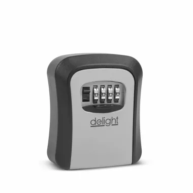 DELIGHT 55576 Kulcsszéf - műanyag - 115 x 95 x 40 mm