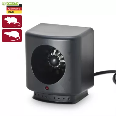 ISOTRONIC 55631 Ultrahangos rágcsálóriasztó - 230V - 50 m2 ISOTRONIC 55631 Ultrahangos rágcsálóriasztó - 230V - 50 m2