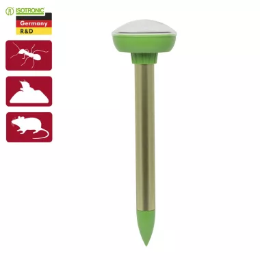 ISOTRONIC 55657 Napelemes hangya-, vakond-, egérriasztó - 700 m2 ISOTRONIC 55657 Napelemes hangya-, vakond-, egérriasztó - 700 m2