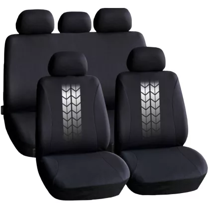 CARGUARD 55672GY Autós üléshuzat szett - szürke / fekete - 9 db-os - HSA004 CARGUARD 55672GY Autós üléshuzat szett - szürke / fekete - 9 db-os - HSA004