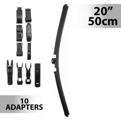   CARGUARD 55740N Ablaktörlő 20"/50 cm - 10 db adapterrel