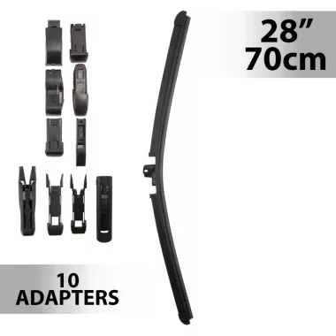 CARGUARD 55747N Ablaktörlő 28"/70 cm - 10 db adapterrel CARGUARD 55747N Ablaktörlő 28"/70 cm - 10 db adapterrel