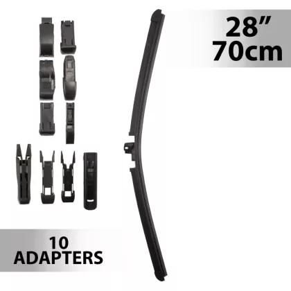   CARGUARD 55747N Ablaktörlő 28"/70 cm - 10 db adapterrel