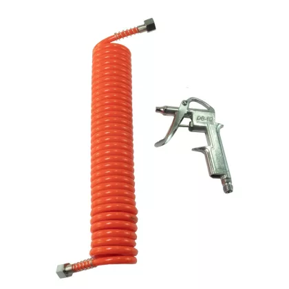 CARGUARD 55805C Légfúvó pisztoly - pneumatikus - 5 m PU tömlővel CARGUARD 55805C Légfúvó pisztoly - pneumatikus - 5 m PU tömlővel