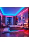 PHENOM 55861 RGB LED szalag - 3 m - IP65 - 220-240V - 5050 SMD - 30 LED/m - 7,2W/m