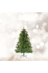 GLOBIZ 56481A Műfenyő - 120 cm - PE / PVC - piros bogyóval