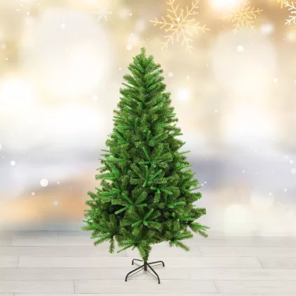 GLOBIZ 56485C Műfenyő - 180 cm - 3D lucfenyő - kétszínű - PVC