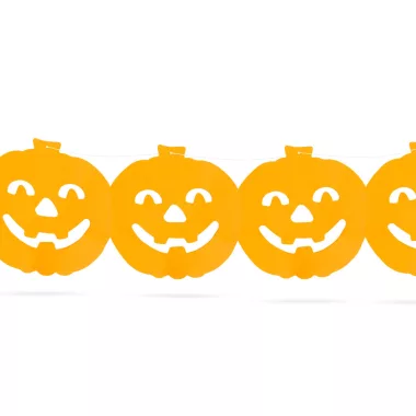 FAMILY 56509A Halloween-i papír girland - tök - 3 m FAMILY 56509A Halloween-i papír girland - tök - 3 m