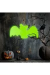FAMILY 56544A Halloween-i foszforeszkáló dekoráció - denevér - 20 x 10 cm